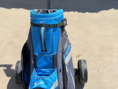 BYU Nike golf cart bag