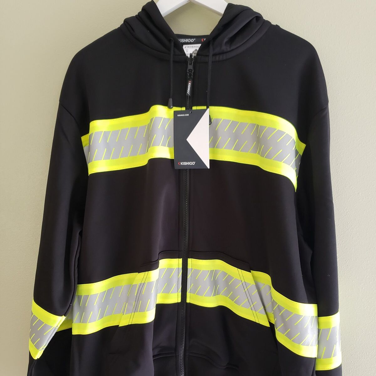 Hi-Vis Reflective Hoodie - Hishigo B310 2XL New
