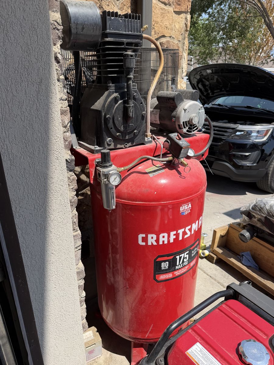 Craftsman 80-Gallon 175 Max PSI Air Compressor