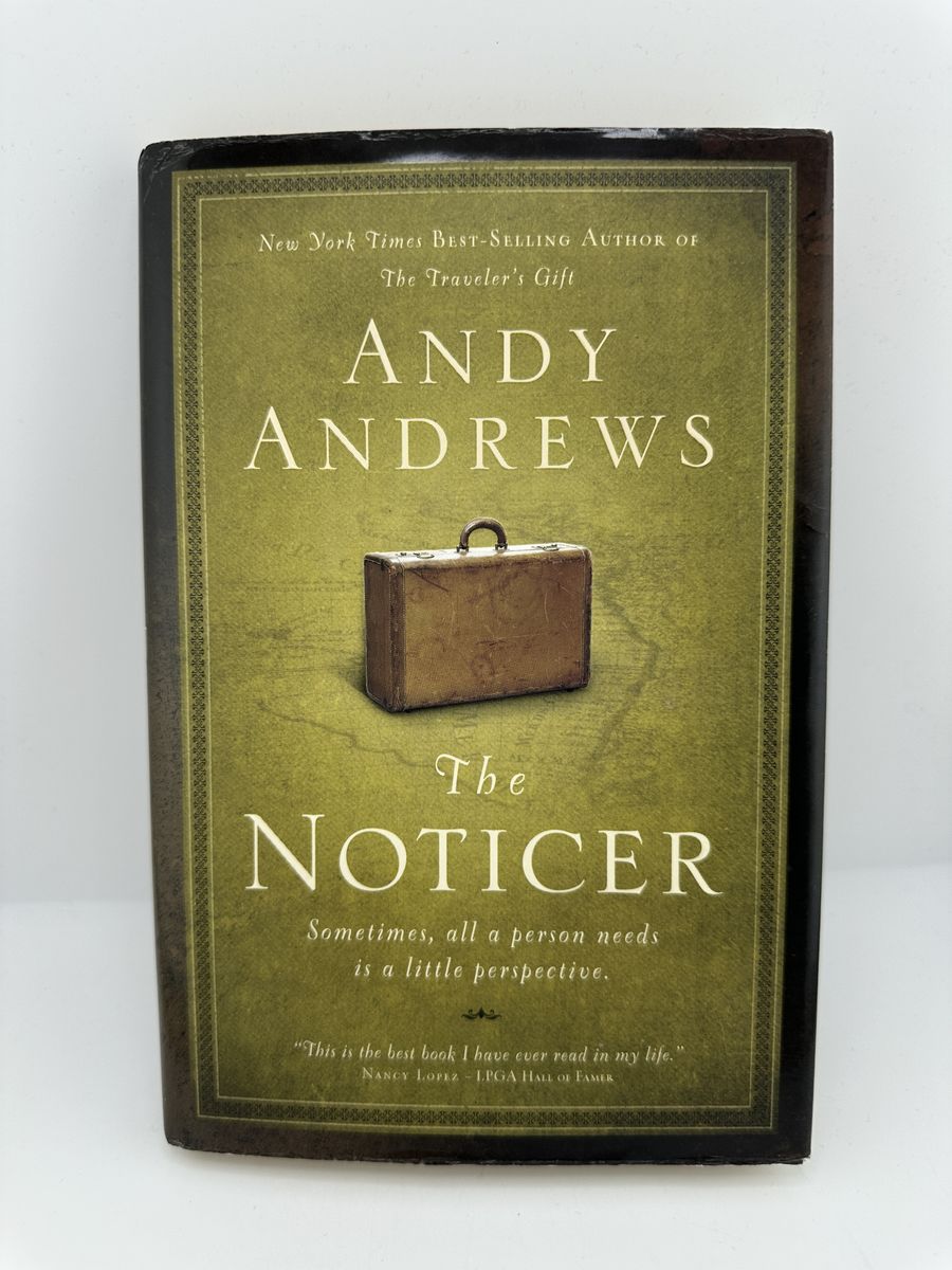 The Noticer Andy Andrews HC 2009 Thomas Nelson Highlighted Notes Copy