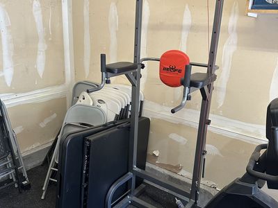 Dip, pull ups and pushups rack