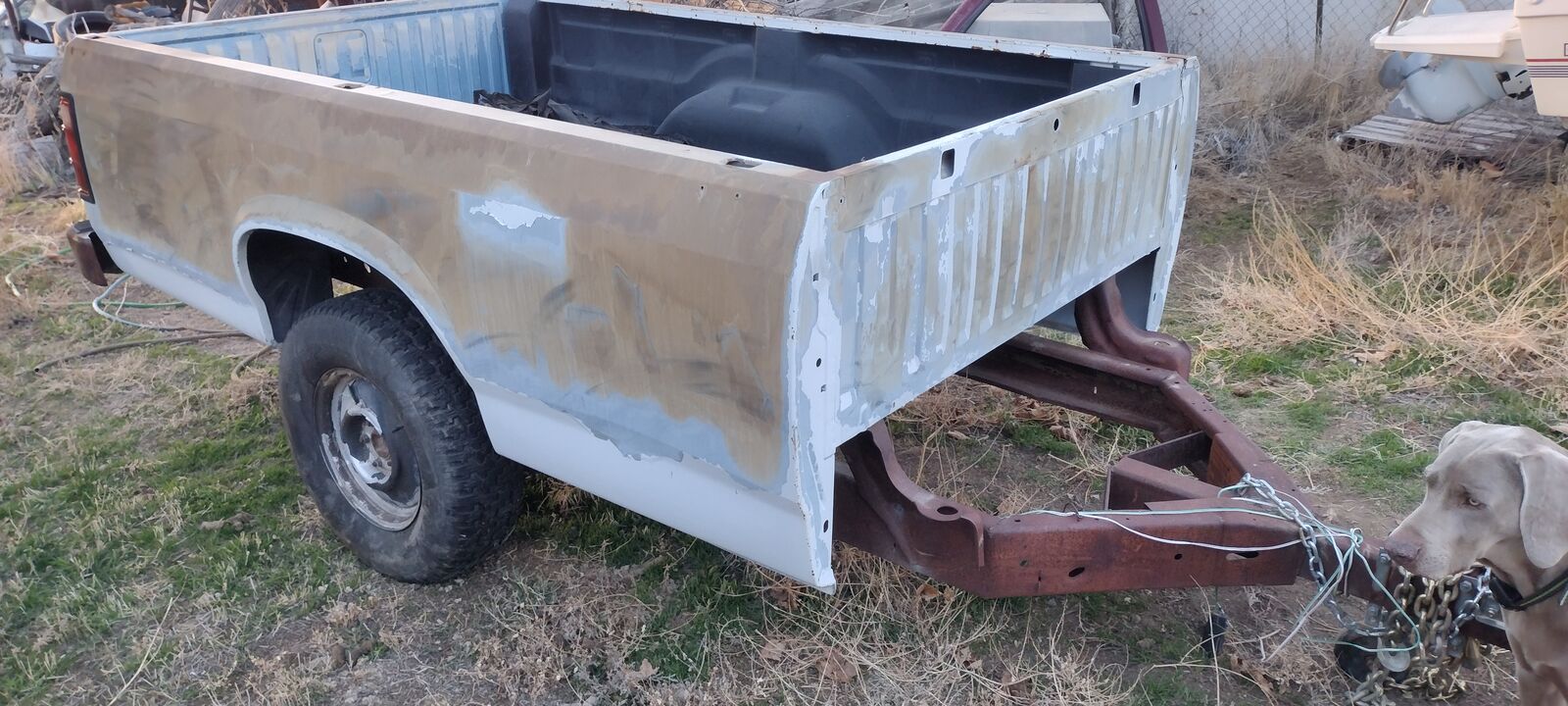 Truck bed trailer