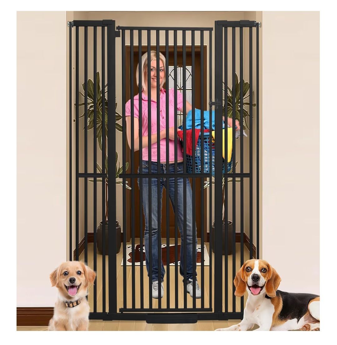 71" Extra Tall Pet Gate Adjustable 29.5-48" Wide