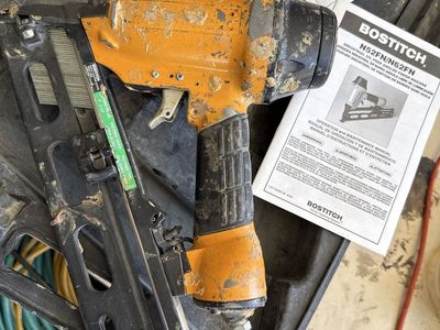 Bostitch N52FN/N62FN Industrial Oil-Free Angled Finish Nailer - Durable & Reliable OBO for Lot