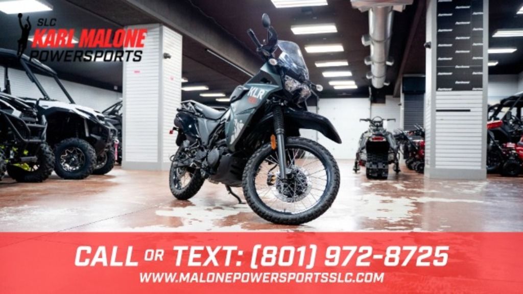 2025 Kawasaki KLR®650 S Metallic Matte Old School