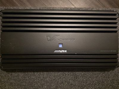Alpine V-Power MRP-M2000 Mono Power Car Amplifier - Used