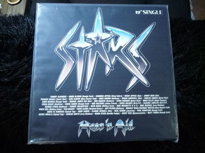 Hear 'N Aid - Stars (1985) Original 12" Single Vinyl Record - Heavy Metal Supergroup Charity Song