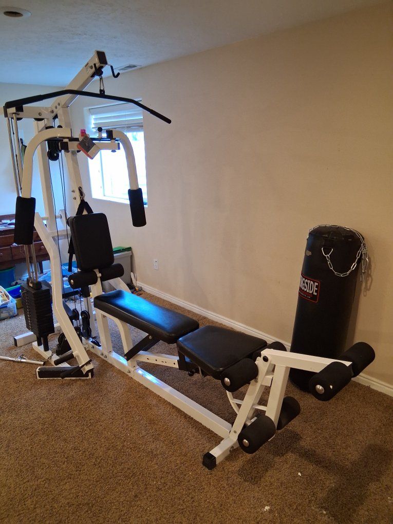 Parabody Serious Steel 400 Home Gym Weight Machine System