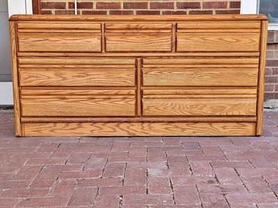 Vintage 7 Drawer Dresser