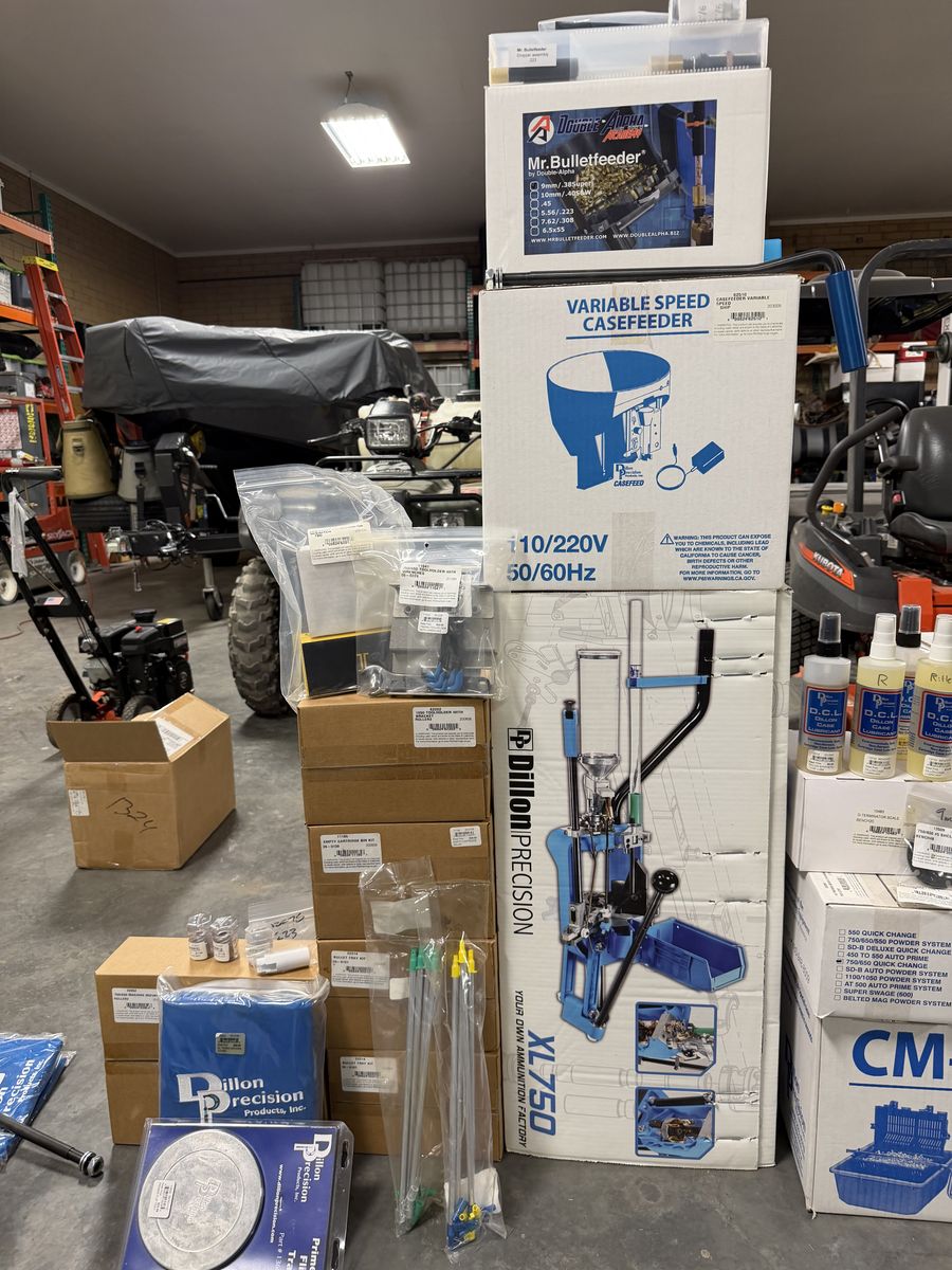 New Dillon XL750 Reloading Press