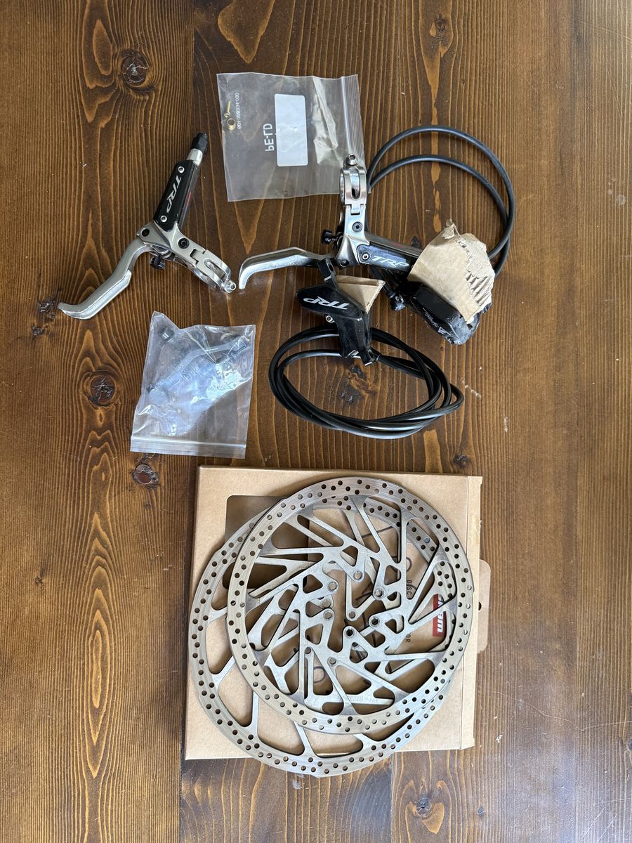 TRP Quadiem G-Spec brakeset incl rotors