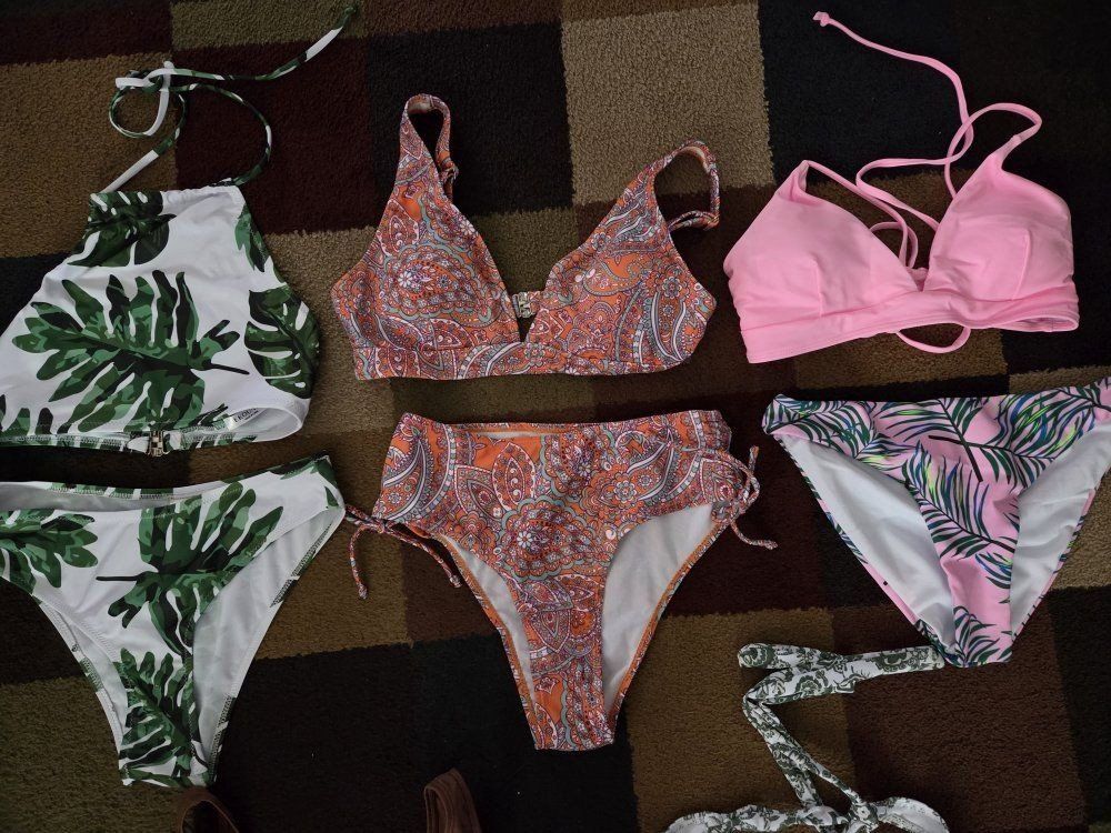 5 brand new bikinis