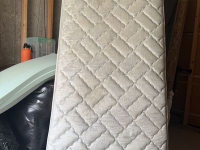 Twin-Size Costco Mattress w/ Bed Frame