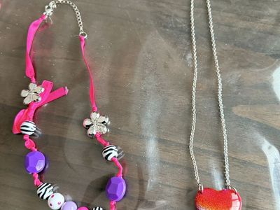 Two little Girls Necklaces