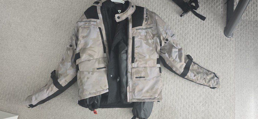REV’IT! Adventure Motorcycle Gear Set + Forma Boots – Large / Size 11