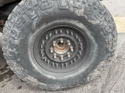 8x6.5 military wheels and tires