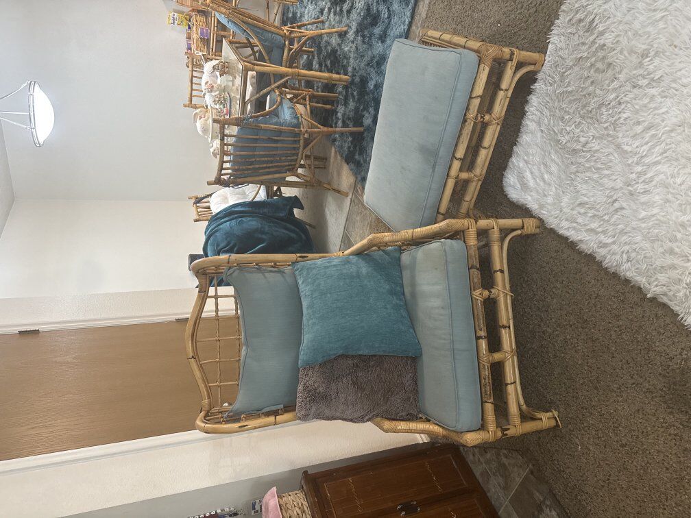 Wicker furniture set