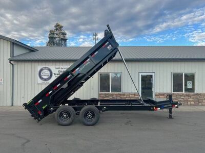 2026 Load Trail DL 83x14x2 Telescopic Low-Pro Dump Trailer 14K 7 Ga.