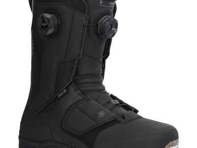 New Ride Insano size 12 Snowboard Boots Black Dual BOA Michelin Soles