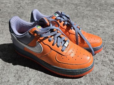 Nike Air Force 1 Premium '07 Low Orange/Grey Sneakers