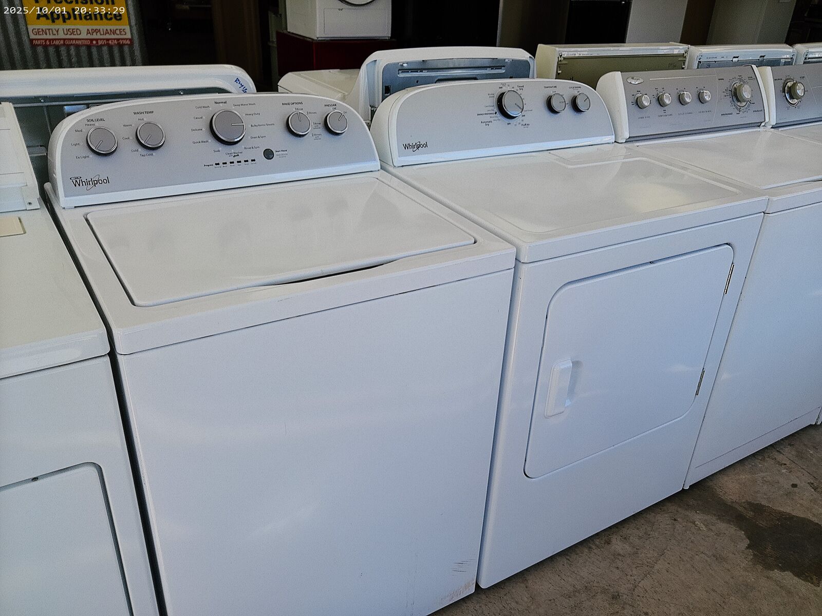Whirlpool Super Capacity  Top Load Washer/Dryer~90 Day Guarantee~No Agitator