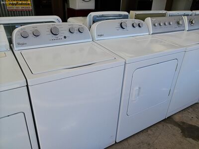Whirlpool Super Capacity Top Load Washer/Dryer~90 Day Guarantee~No Agitator
