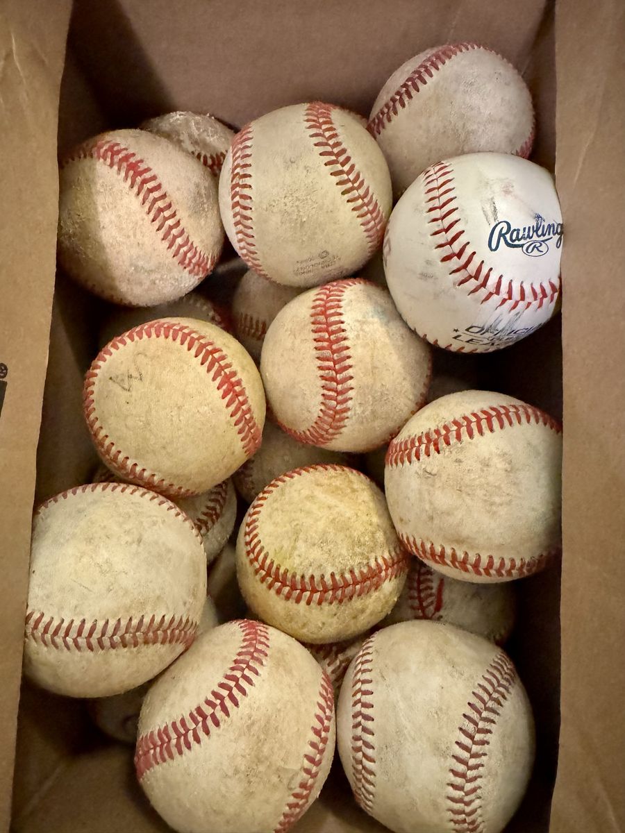 Baseballs Used Lot of 21
