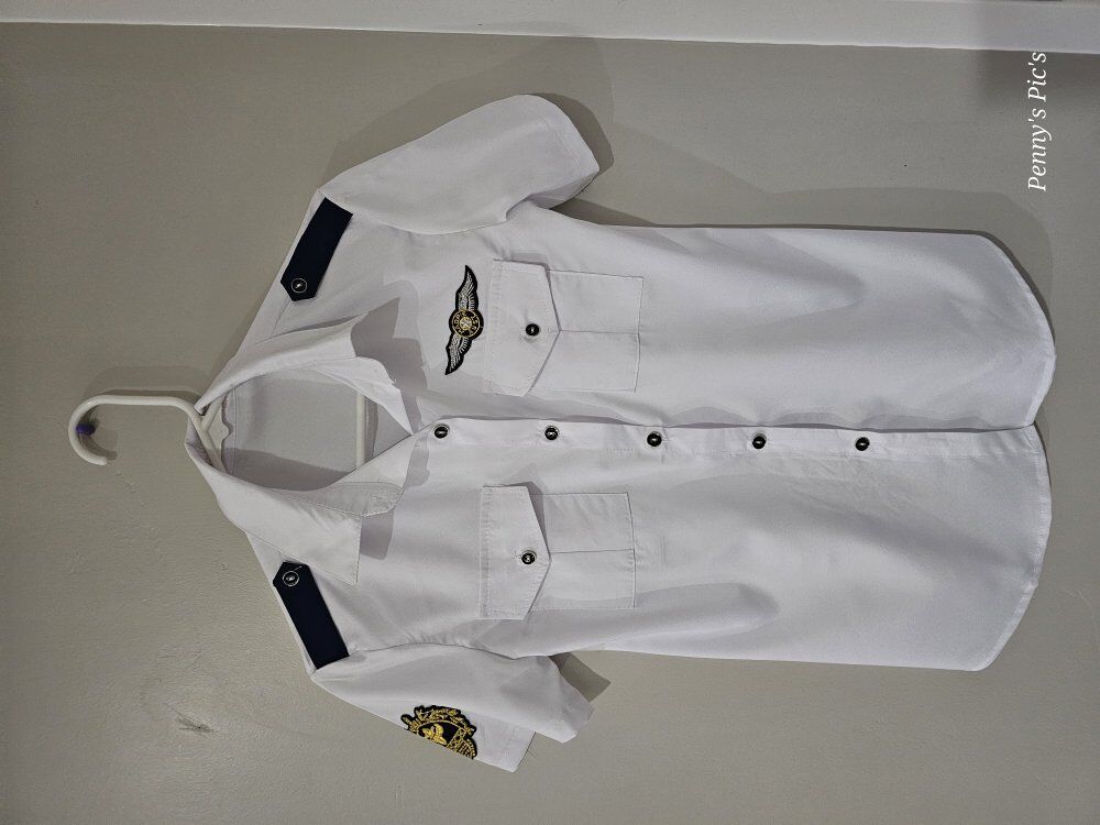 Kids Medium Pilot Shirts