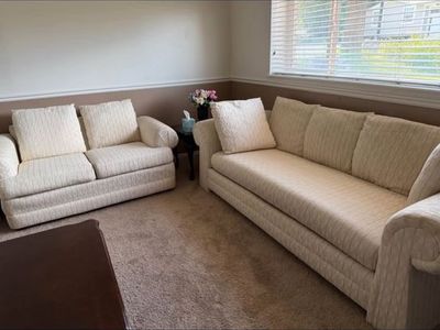 Couch and loveseat