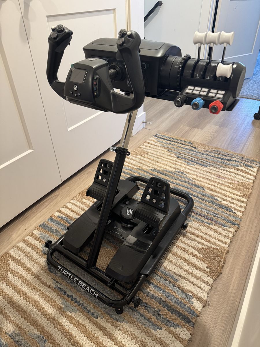 Turtle Beach VelocityOne Flight, Rudder Pedals, and Stand Bundle