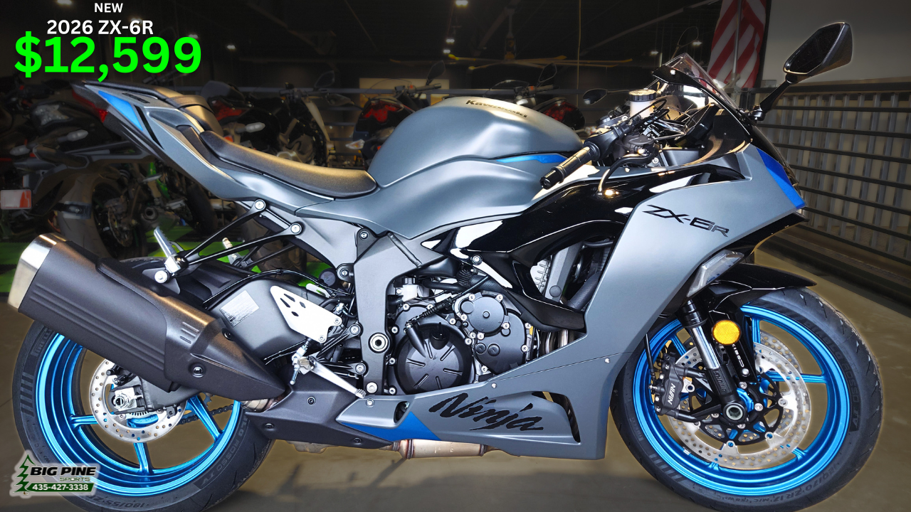 2026 Kawasaki ZX-6R ABS – Built for the Track, Unleashed on the Street