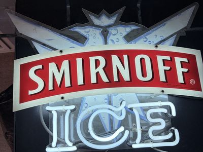 Smirnoff Ice Neon Bar Sign