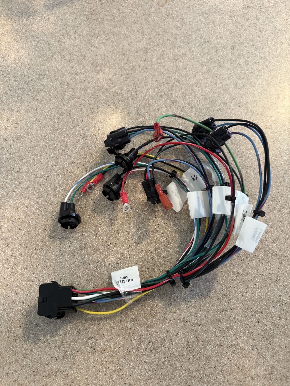 Dash Cluster wiring for Mustang