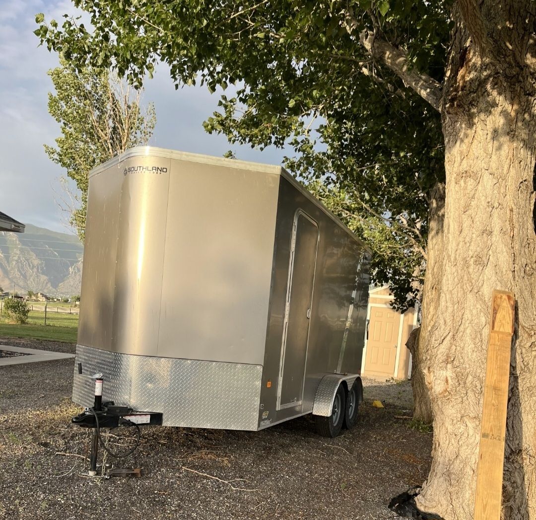 A 2021 Southland Enclosed Trailer