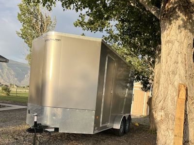 A 2021 Southland Enclosed Trailer