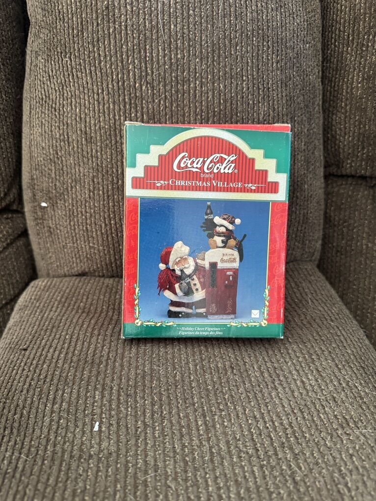 Coca Cola Santa Figurine