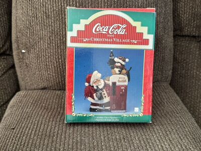 Coca Cola Santa Figurine