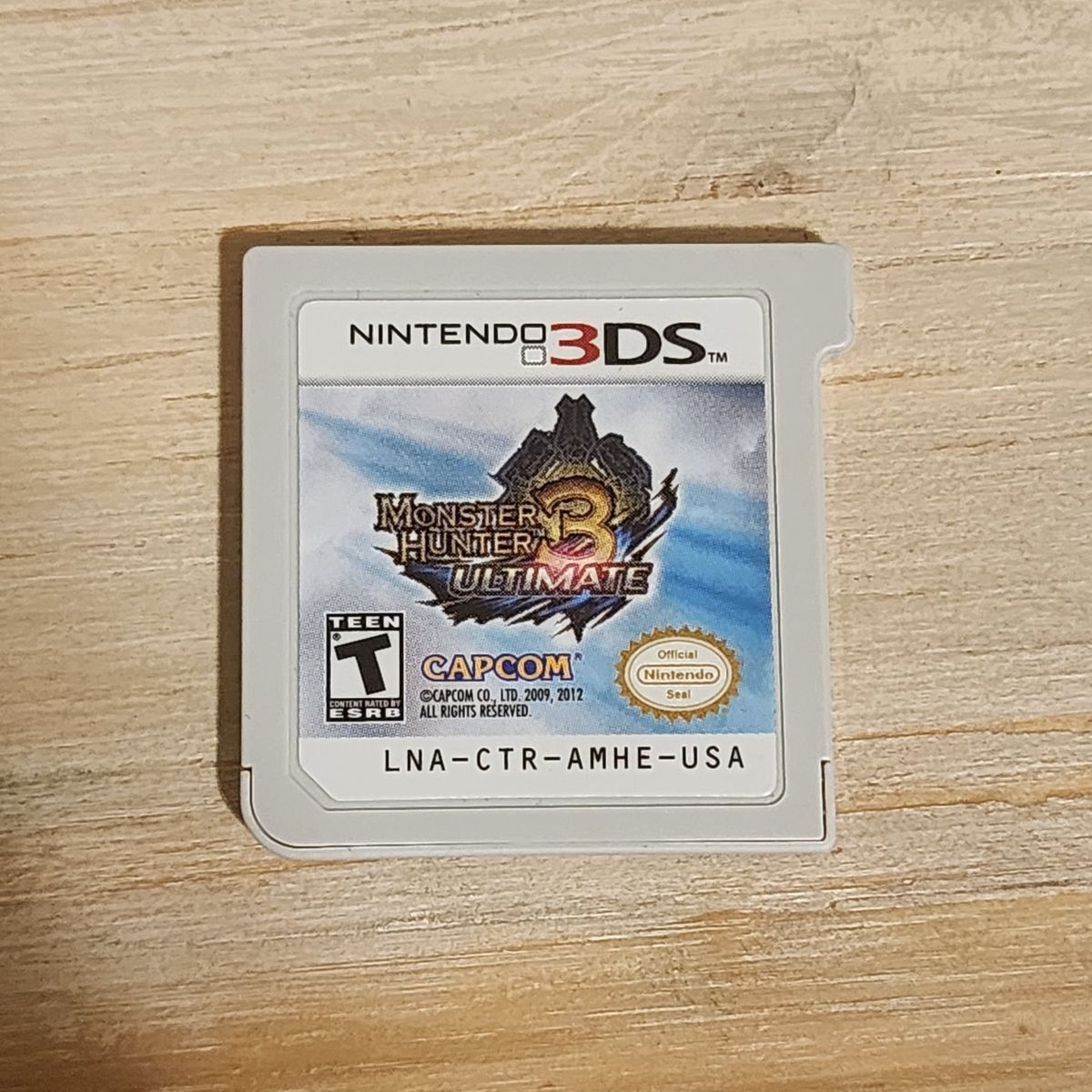 Monster Hunter 3 Ultimate for Nintendo 3DS Game Cartridge