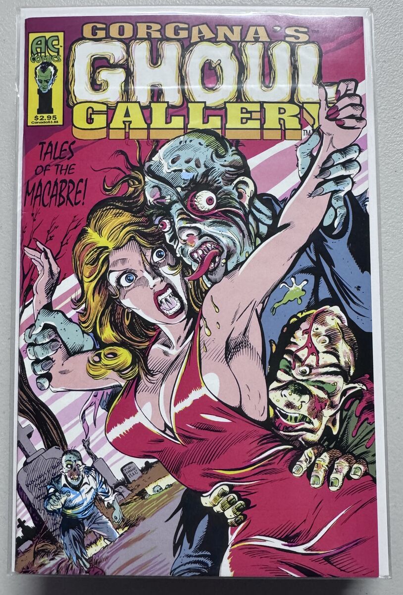 RARE Gorgana's Ghoul Gallery #1-2 Set AC Comics 1994