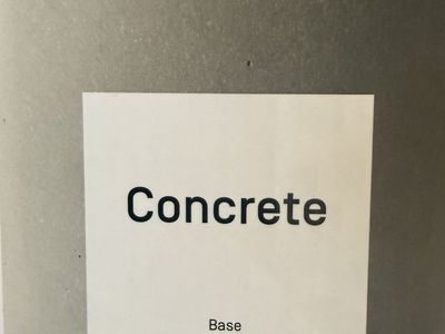 OLIGIE Concrete Base Reusable Vessel Holder 8cm x 8cm x 10.25cm