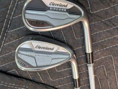 Cleveland Women's CBX ZipCore 46° Pitching and 50° Approach Wedges- Excellent Condition
