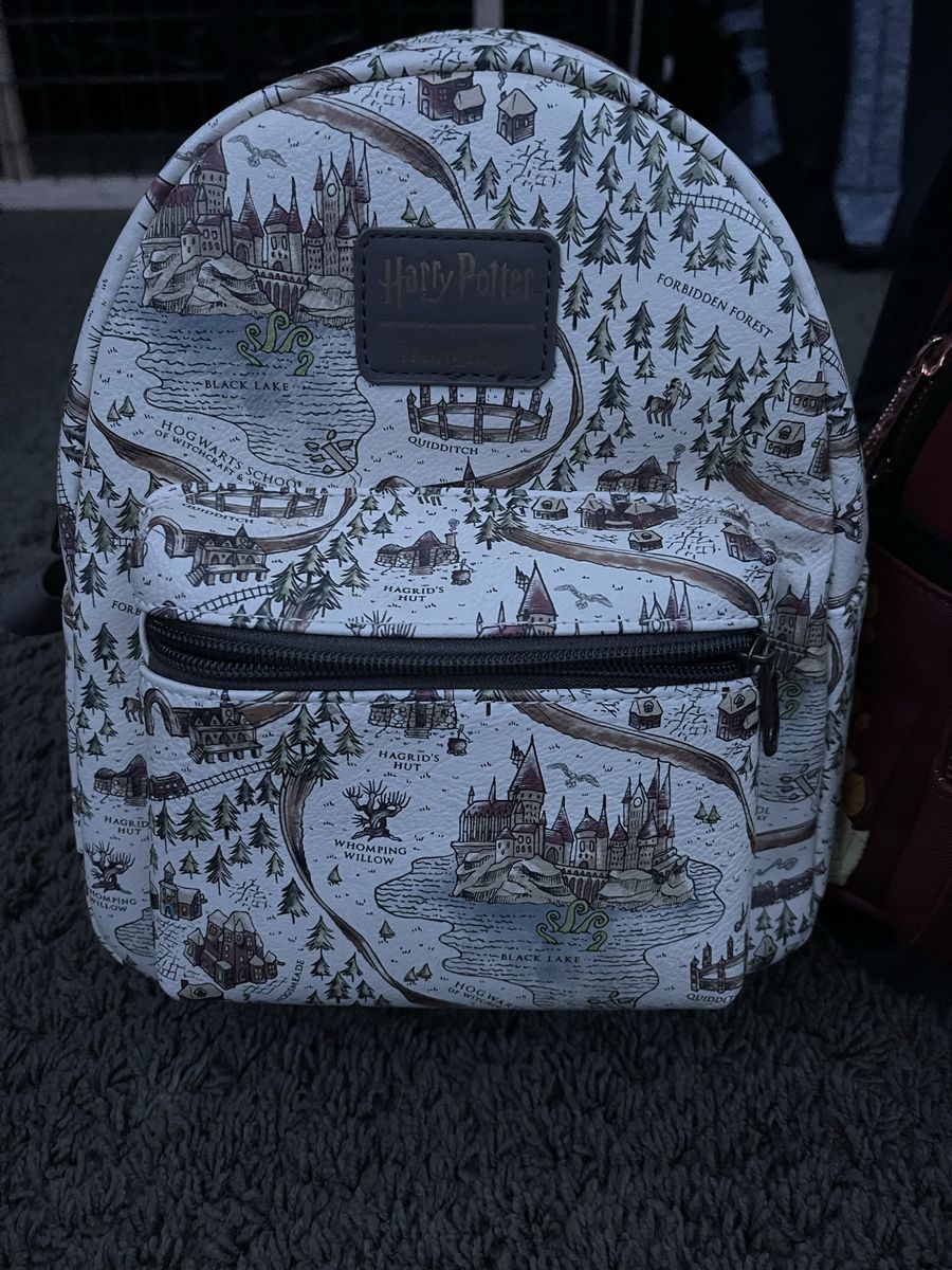 Loungefly Harry Potter Hogwarts Map Mini Backpack
