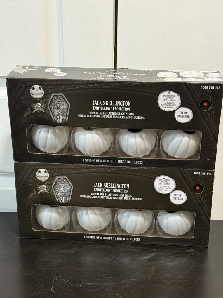 Jack Skellington Singing Lights