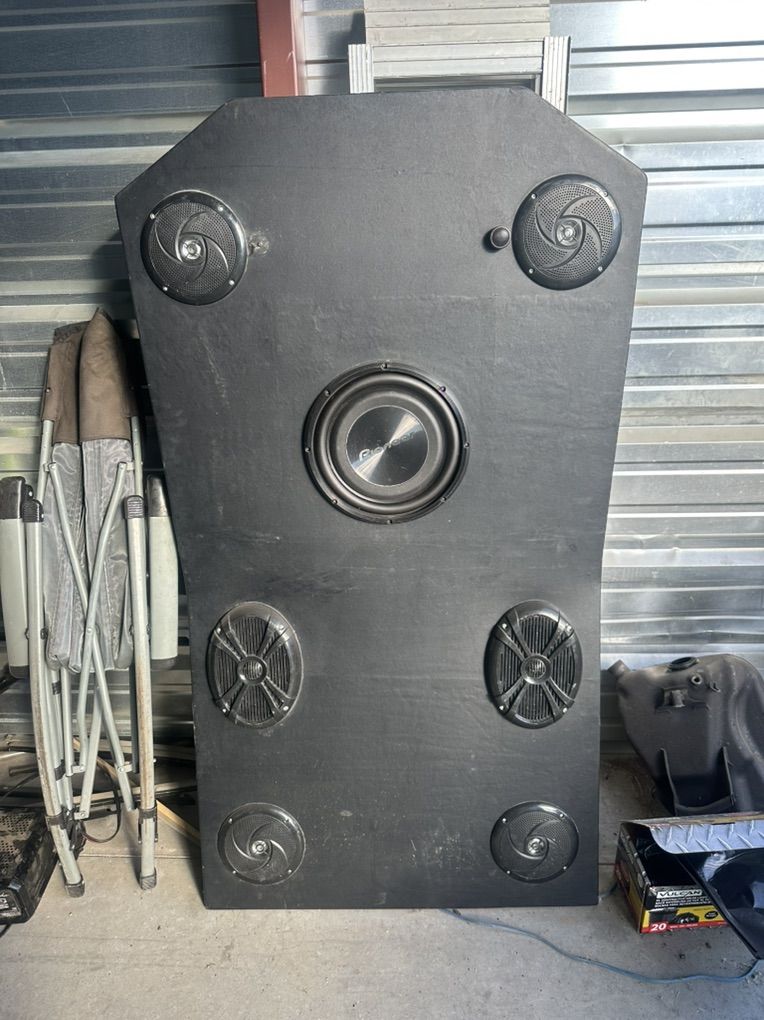 Stereo System Custom Built 2019 RZR Four Seater