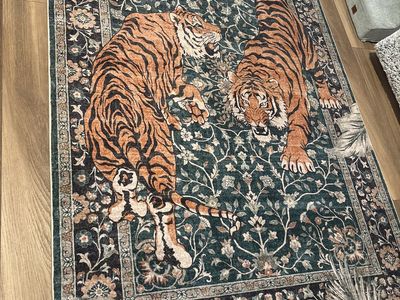 5x7 washable area rug