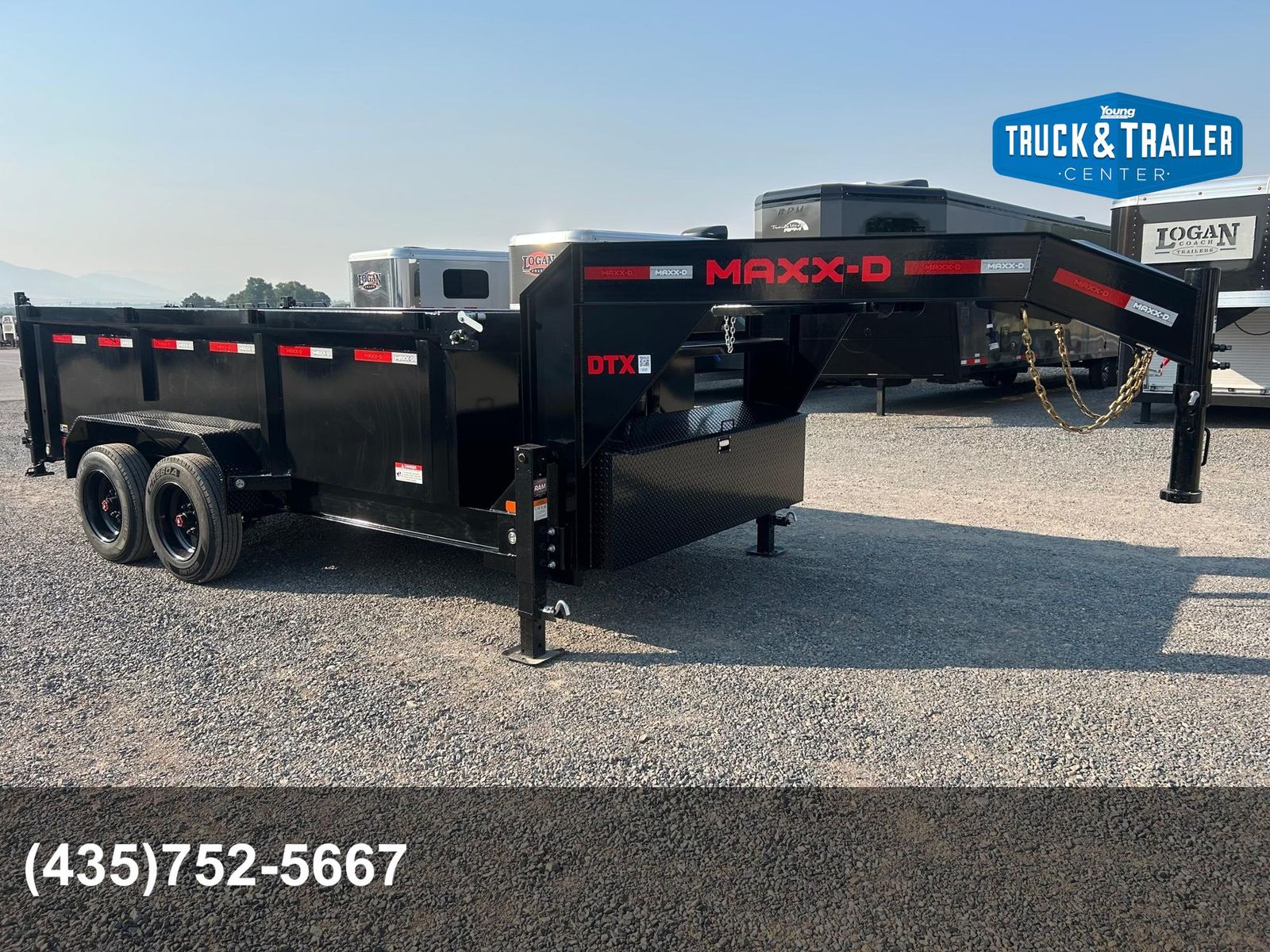 2027 MAXX-D 7X14 Telescopic Gooseneck Dump Trailer