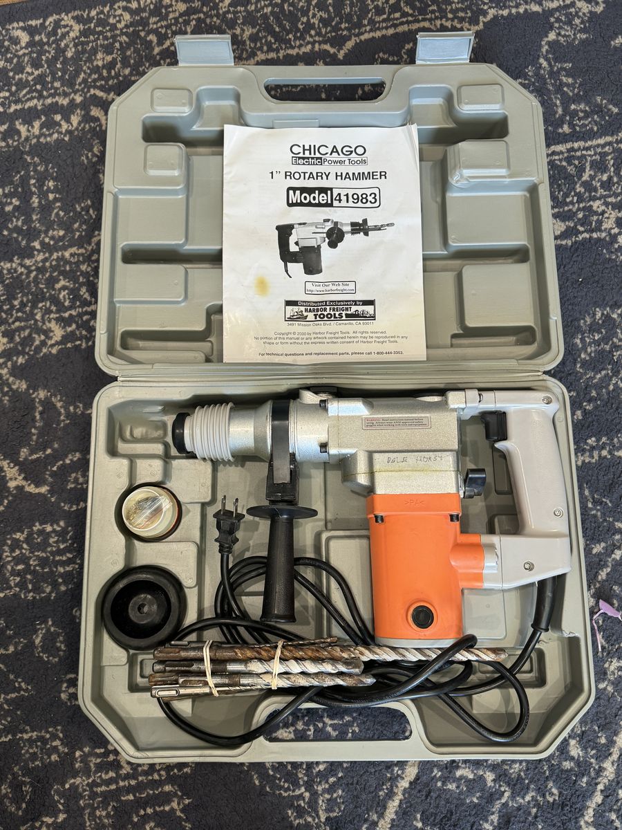 Chicago Electric 1 Rotary Hammer