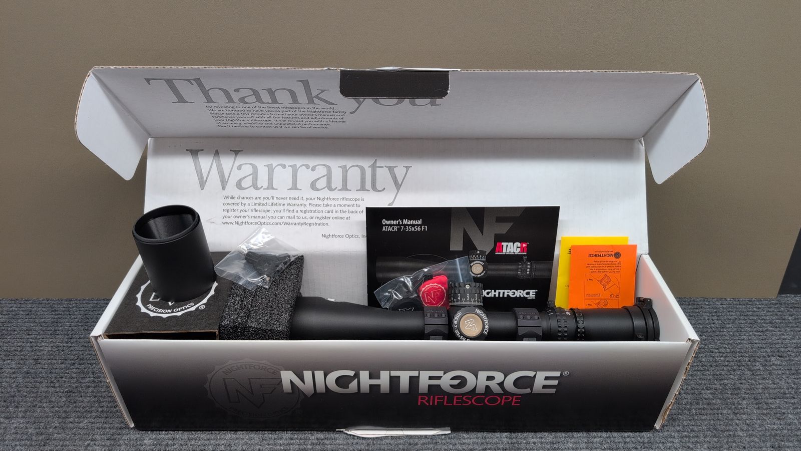 NIGHTFORCE ATACR 7-35 F1 - NEW