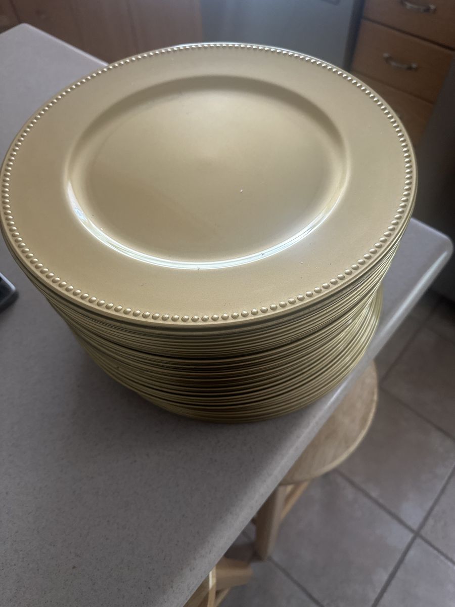 Gold chargers