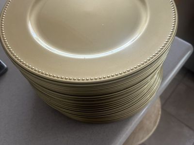 Gold chargers